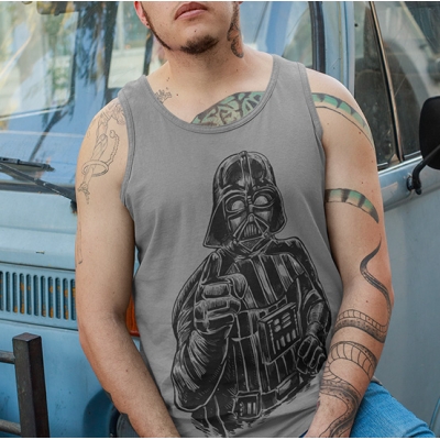 TANK TOP FILMOWE DARTH VADER WANTS YOU